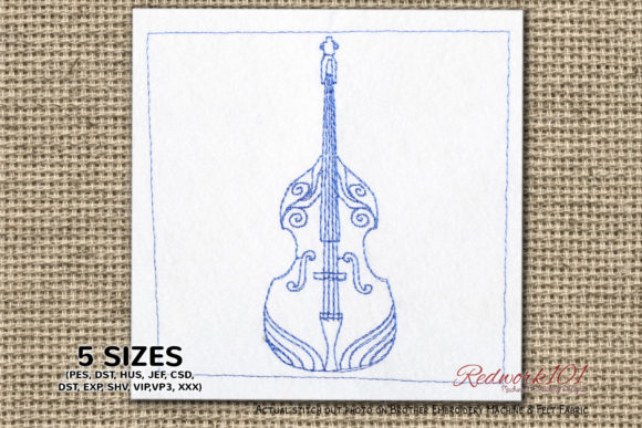 Double Bass Bluework: A Symphony of Style