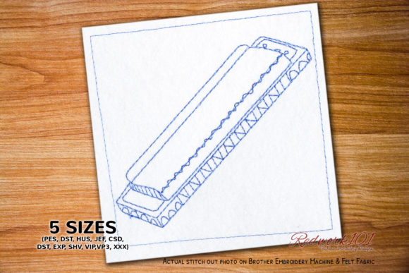 Embroider a Melodic Touch with Harmonica