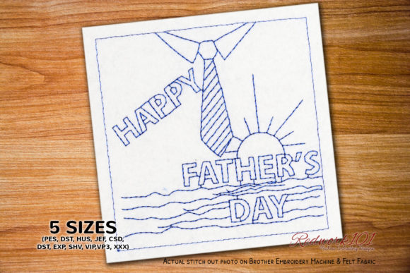 Fathers Day Embroidery: A Festive Touch for Holiday Gifts