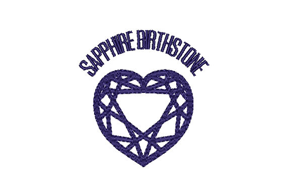 Sapphire Birthstone Faceted Heart: A Versatile Gem