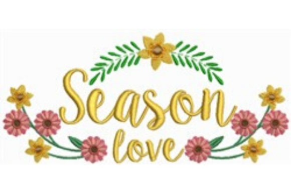 Season Love: A Fresh Touch for Your Embroidery Projects