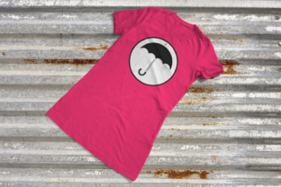 Umbrella in a Circle Applique: A Charming Design